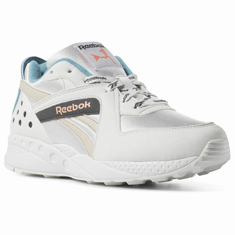Tenisi Reebok Pyro Dama Albi Romania TL2820IS
